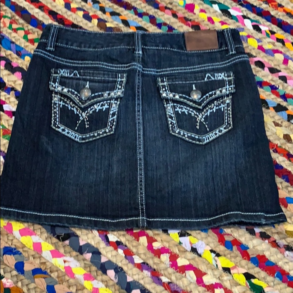 Ladies denim skirt